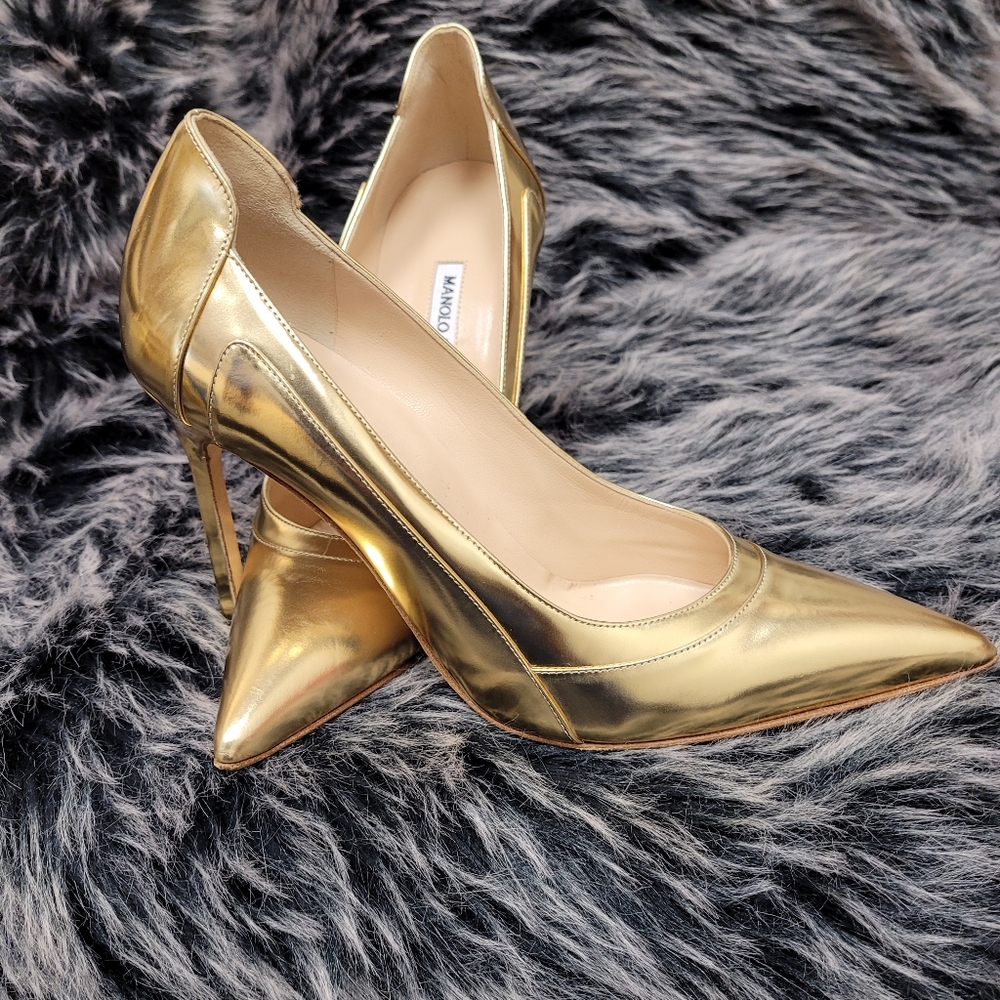 *****SOLD*****Manolo Blahnik Pristine Condition Size 39 - Picture 8 of 15